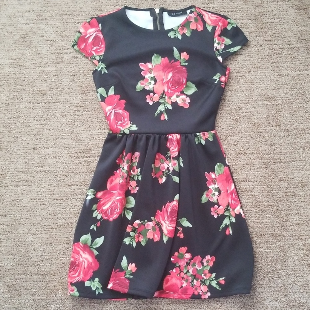 Black Dress w/ Roses